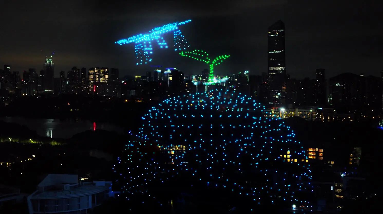 世界糧食日｜大疆螢火蟲首秀，呼吁全球水資源保護